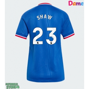 Manchester United Luke Shaw #23 Replika Udebanetrøje Dame 2026-27 Kortærmet